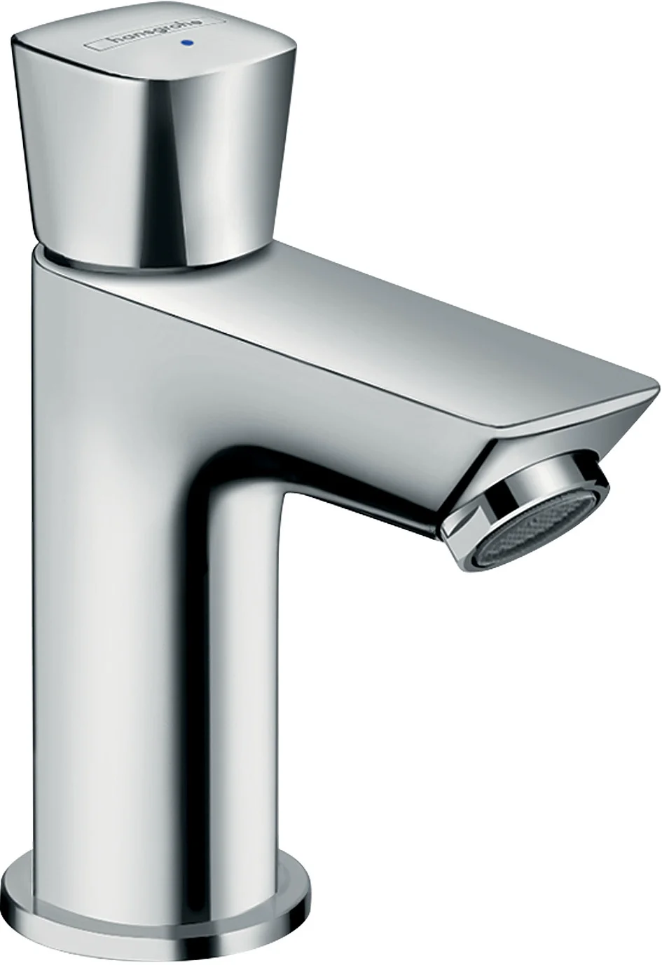 Hansgrohe Logis Standventil Chrom, 84 mm Ausladung, 79 mm Auslaufhöhe, Normalstrahl, Zylindergriff, DN15 Anschluss