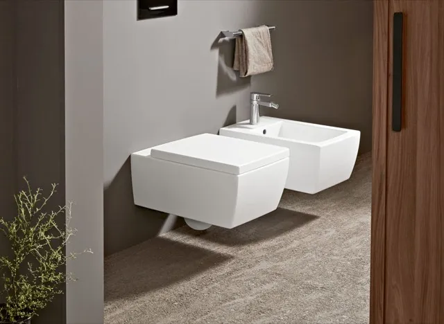 Villeroy & Boch ViConnect WC-Betätigungsplatte 2-Mengen-Spülung Black Matt Villeroy & Boch ViConnect WC-Betätigungsplatte 2-Mengen-Spülung Black Matt
