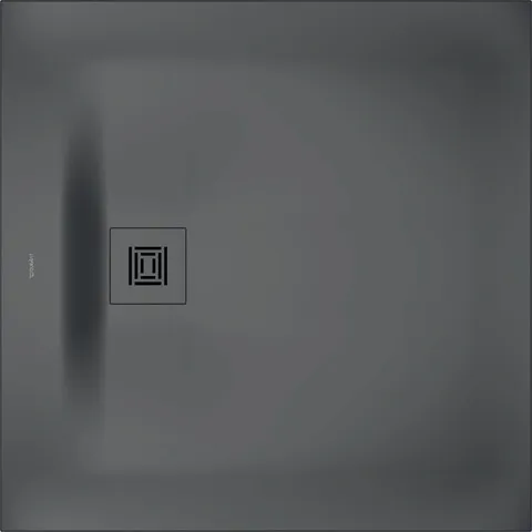 Duravit quadrat Duschwanne „Sustano“ 90 × 90 cm in Dunkelgrau Matt