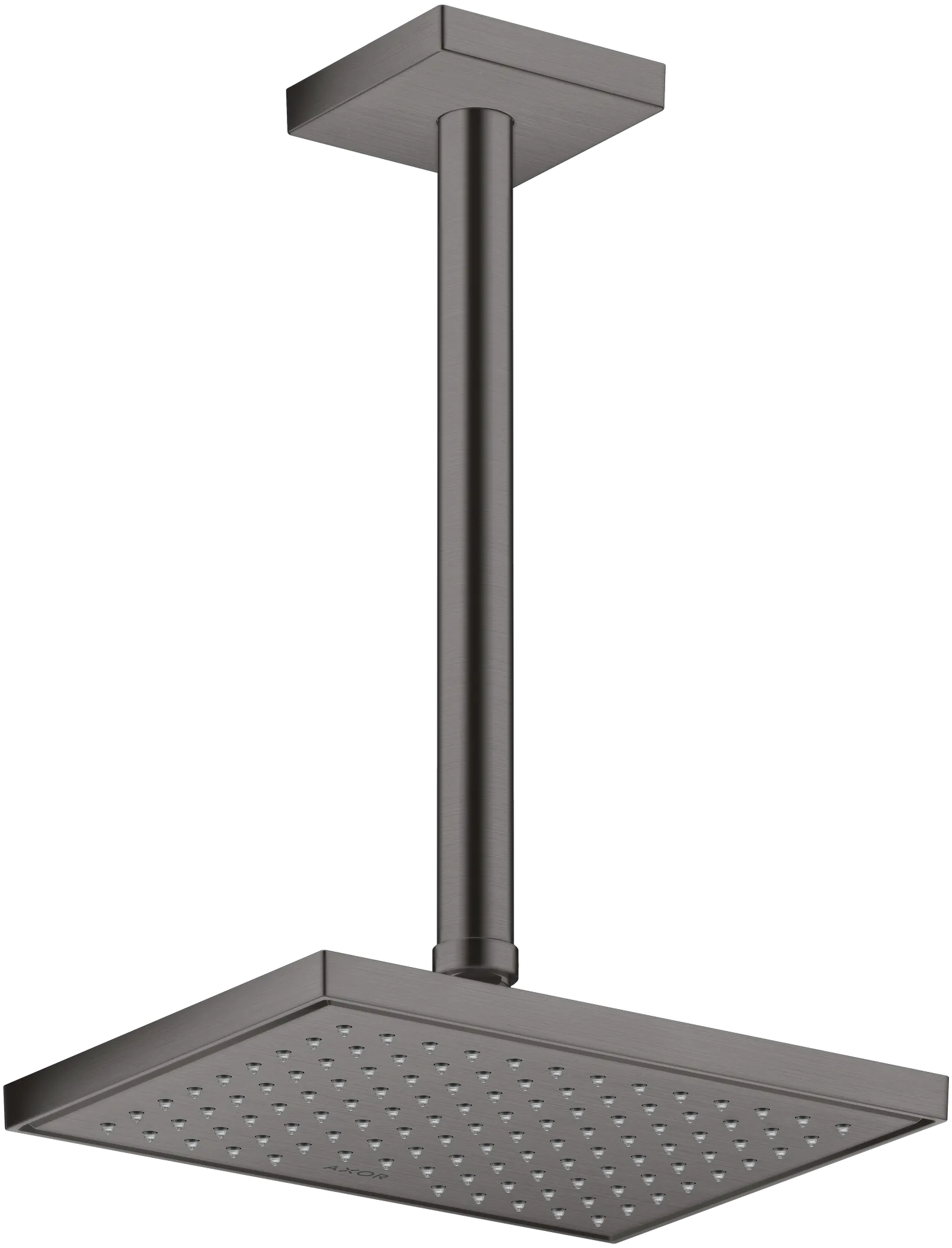 Hansgrohe AXOR ShowerSolutions Kopfbrause 245⁄185 1jet, Brushed Black Chrome Hansgrohe AXOR ShowerSolutions Kopfbrause 245⁄185 1jet, Brushed Black Chrome