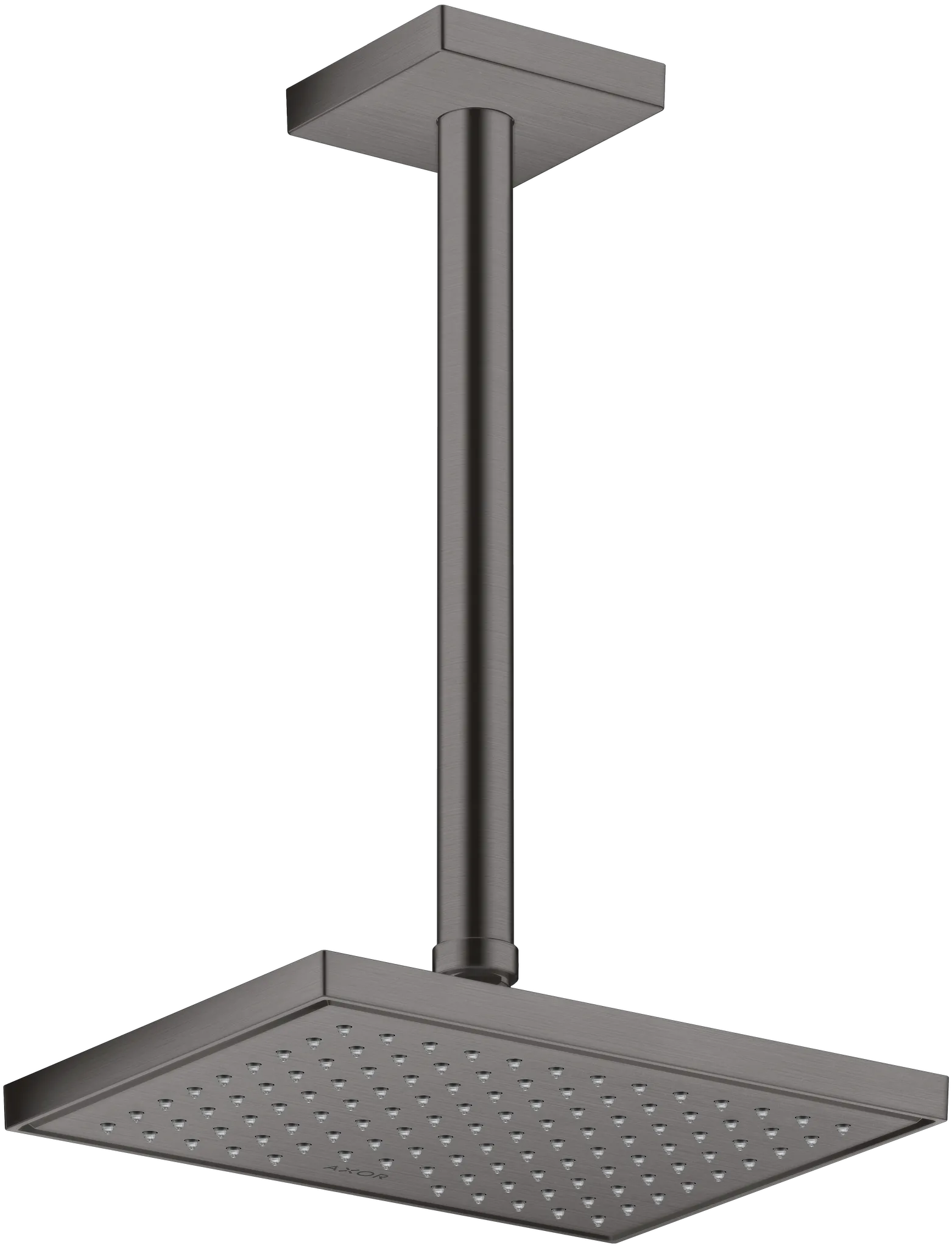 Hansgrohe AXOR ShowerSolutions Kopfbrause 245⁄185 1jet, Brushed Black Chrome Hansgrohe AXOR ShowerSolutions Kopfbrause 245⁄185 1jet, Brushed Black Chrome