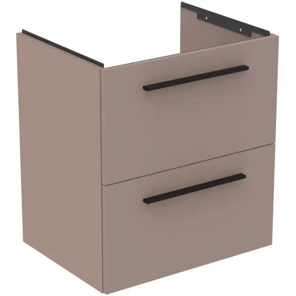 Waschtischunterschrank i.life A 2 Auszüge 580x440x630mm Weiß matt