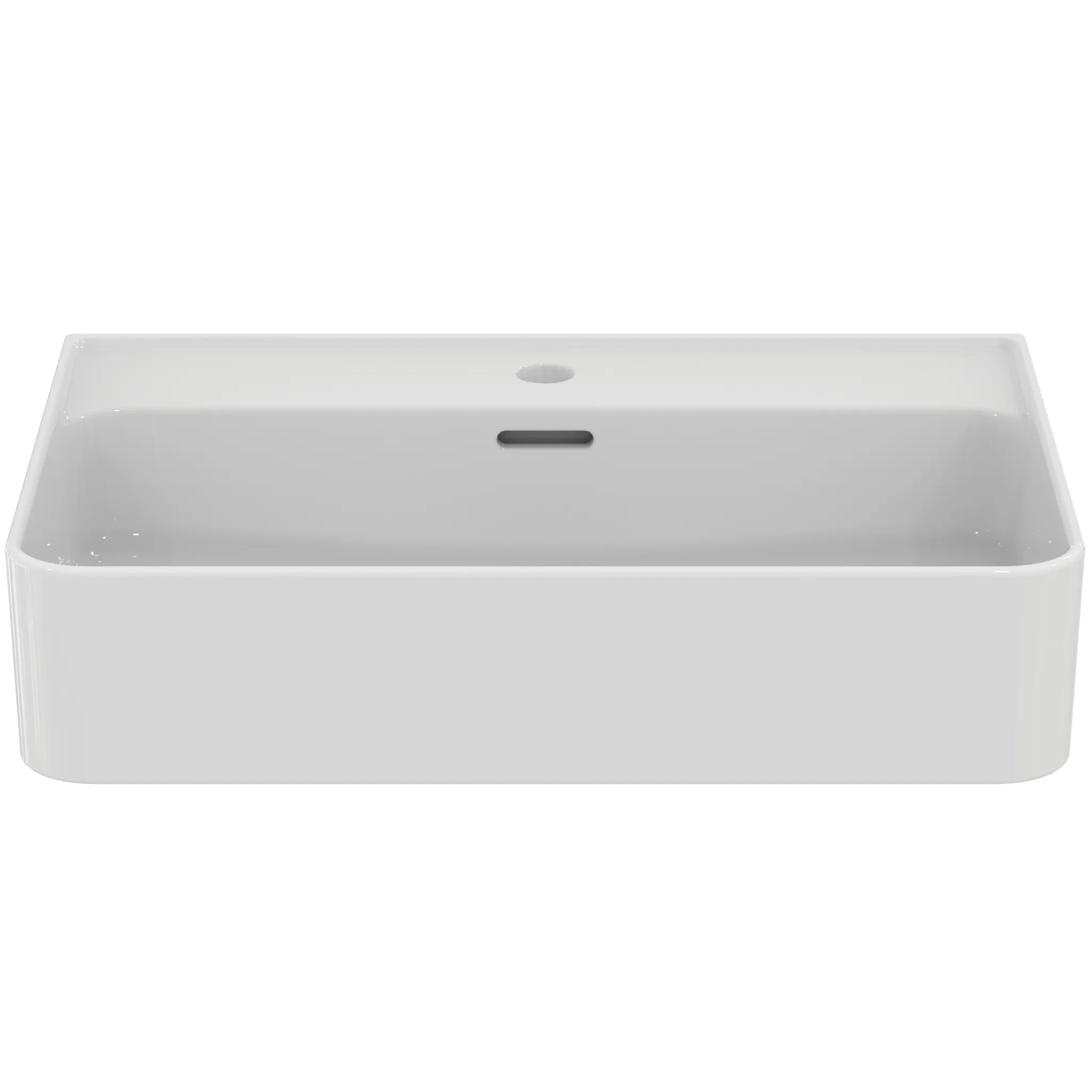 Waschbecken „StradaII“ 60 × 43 × 17 cm, Hahnlochposition mittig Waschbecken „StradaII“ 60 × 43 × 17 cm, Hahnlochposition mittig