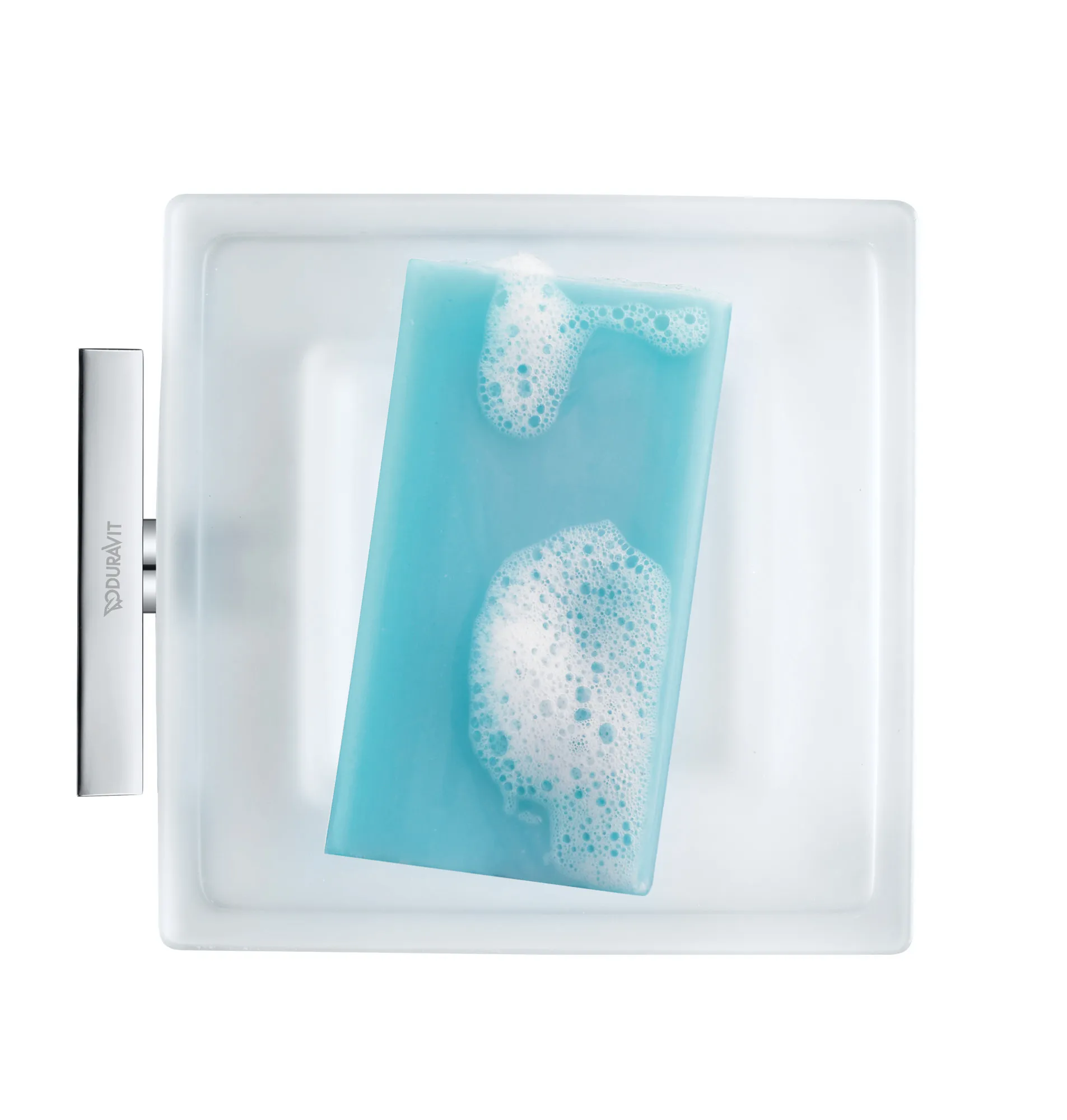 Duravit Seifenschale „Karree“, Befestigung sichtbar 12,2 × 5 × 11,5 cm Duravit Seifenschale „Karree“, Befestigung sichtbar 12,2 × 5 × 11,5 cm