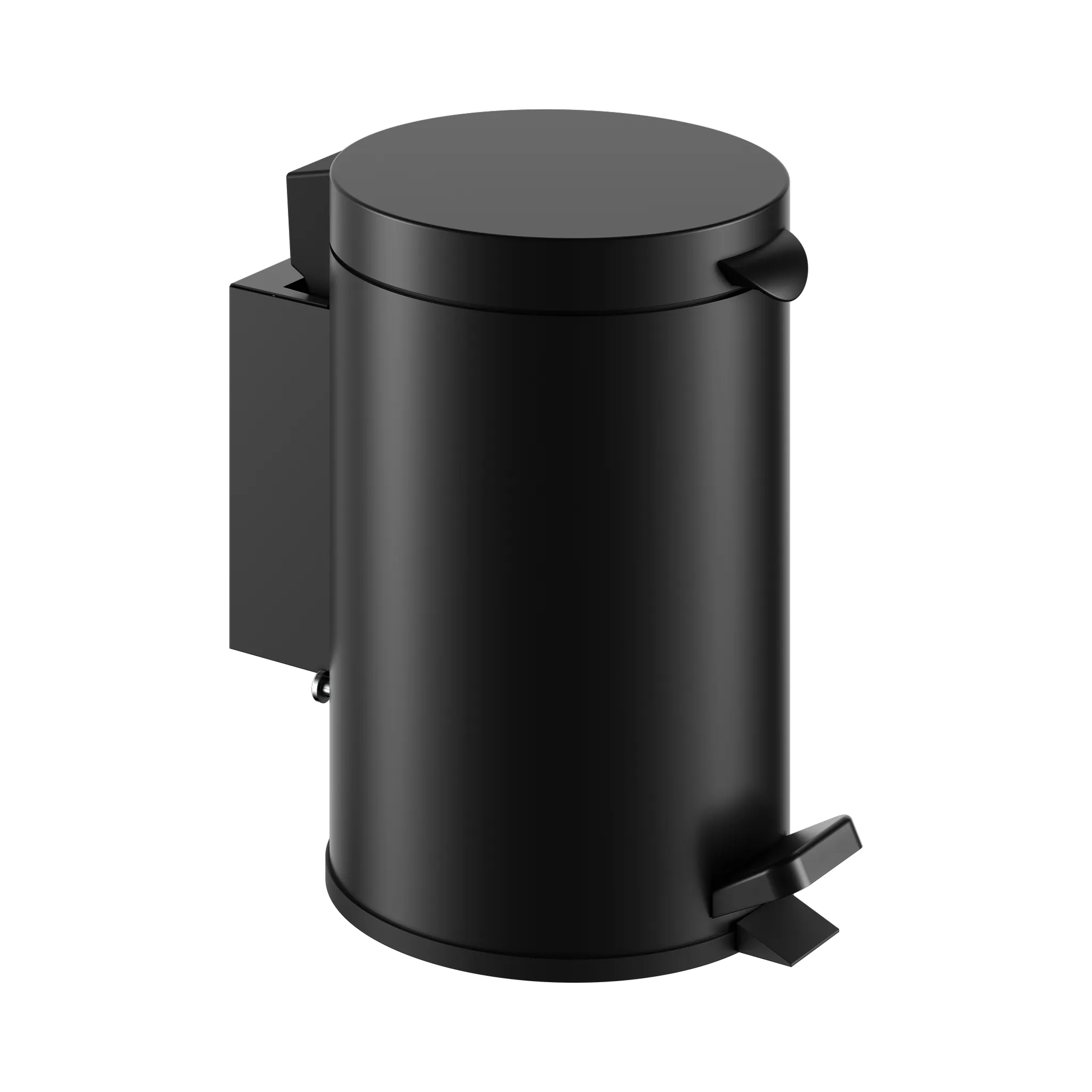 Plan Hygieneabfallsammler wandhängend schwarz matt Plan Hygieneabfallsammler wandhängend schwarz matt