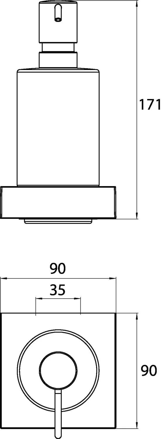 emco liaison Seifenspender Glasteil klar, Metallpumpe, 240 ml, chrom emco liaison Seifenspender Glasteil klar, Metallpumpe, 240 ml, chrom