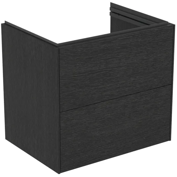 Ideal Standard Waschtischunterschrank „Conca“ 60 × 54,3 × 44 cm Eiche geflammt Furnier