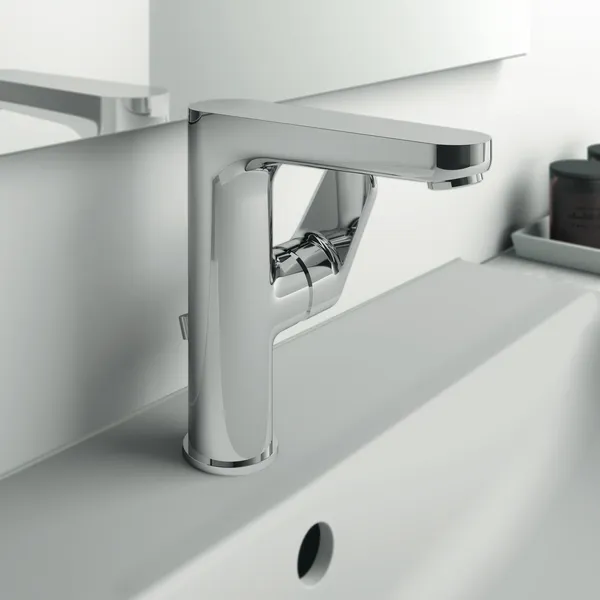 Ideal Standard Waschtischarmatur Cerafine O, H155, mit Ablaufgarnitur, Ausladung 135mm, Chrom Ideal Standard Waschtischarmatur Cerafine O, H155, mit Ablaufgarnitur, Ausladung 135mm, Chrom