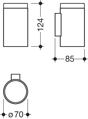 HEWI Becher „System 162“