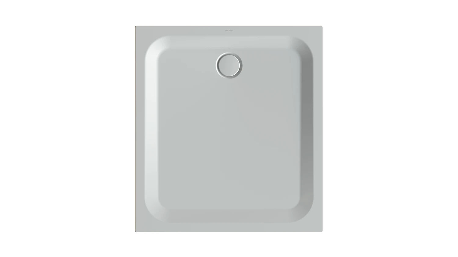 Bette rechteck Duschwanne „BetteUltra“ 1100 × 1000 mm ohne Oberflächenbeschichtung, mit BetteGlasur Plus, ohne Wannenträger, in Manhattan