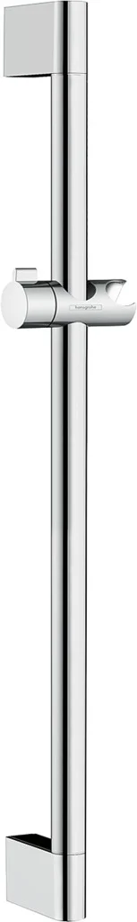 Hansgrohe Unica Brausestange Croma 65 cm, Chrom, 669 mm Länge, 22 mm Durchmesser, verstellbarer Neigungswinkel in 2 Stufen