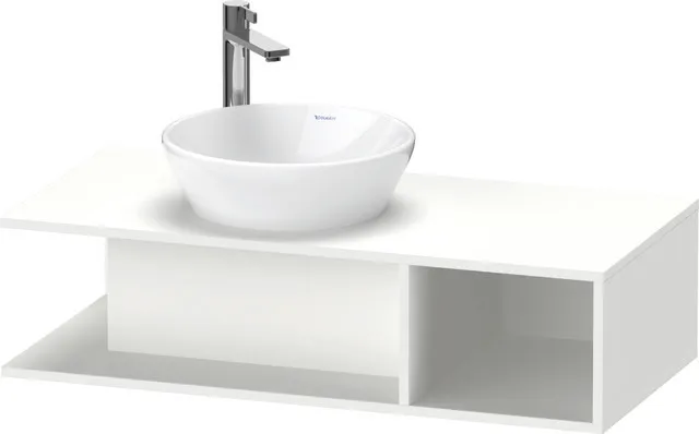 Duravit Waschtischunterschrank wandhängend „D-Neo“ 100 × 26 × 48 cm Weiß Matt