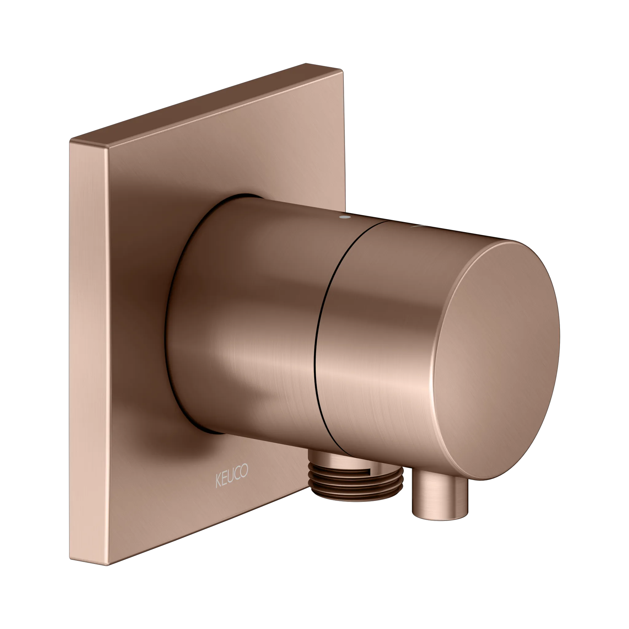 IXMO Absperrventil UP DN15 IXMO Comfort, eckig Rotgold geb.