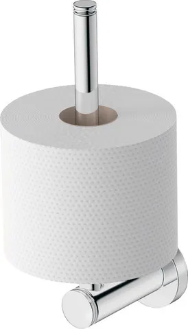 Duravit Reservetoilettenpapierhalter „D-Code“ 6 × 9,5 × 22 cm in chrom Befestigung sichtbar Duravit Reservetoilettenpapierhalter „D-Code“ 6 × 9,5 × 22 cm in chrom Befestigung sichtbar