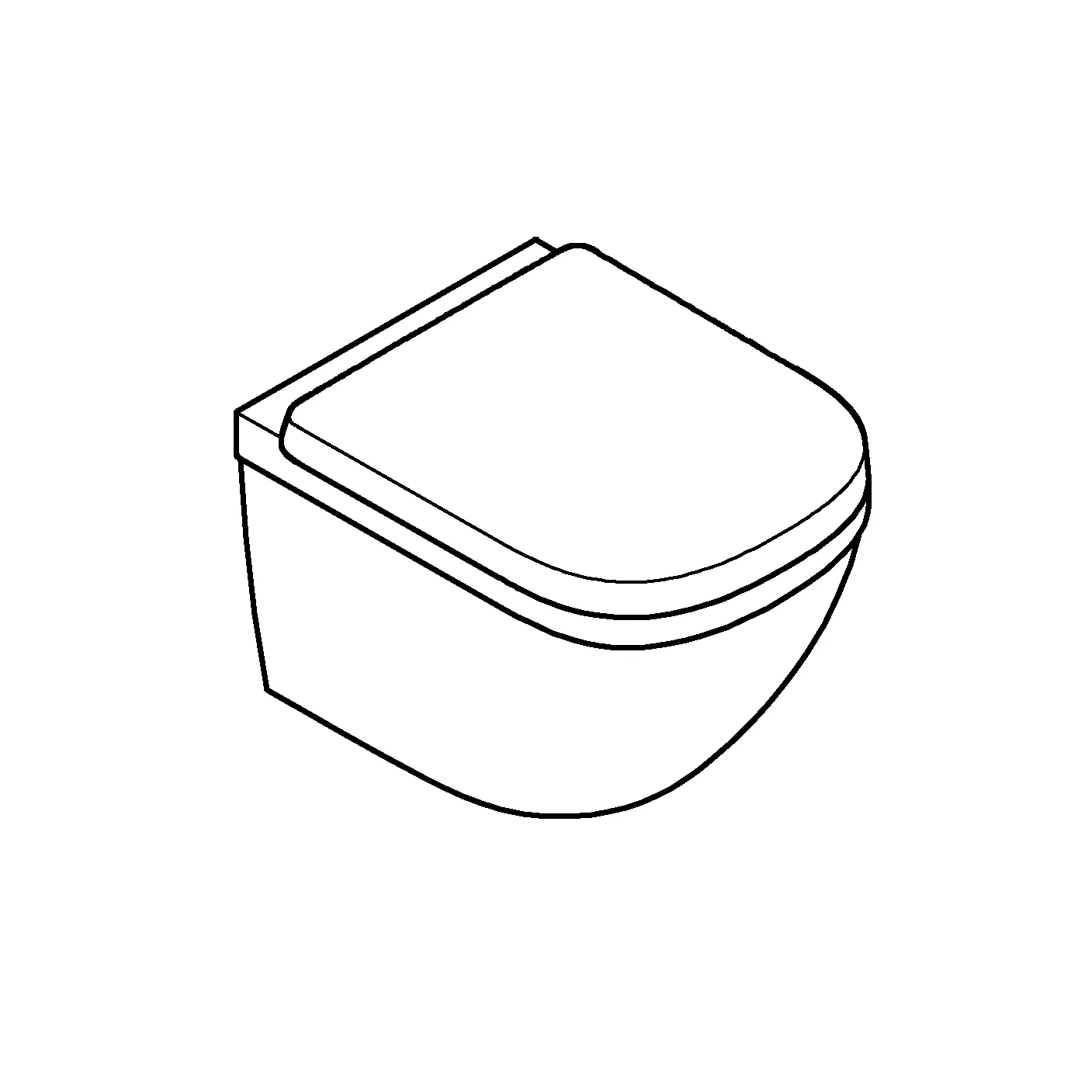 Wand-Tiefspül-WC-Set Euro Keramik 39693, mit Euro Keramik Wand-Tiefspül-WC kompakt und Euro Keramik WC-Sitz mit Deckel Soft Close, alpinweiß Wand-Tiefspül-WC-Set Euro Keramik 39693, mit Euro Keramik Wand-Tiefspül-WC kompakt und Euro Keramik WC-Sitz mit Deckel Soft Close, alpinweiß