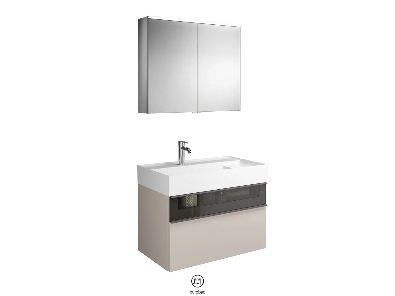 burgbad Yumo PG1 Badmöbelset (SFKZ082) burgbad Yumo PG1 Badmöbelset (SFKZ082)
