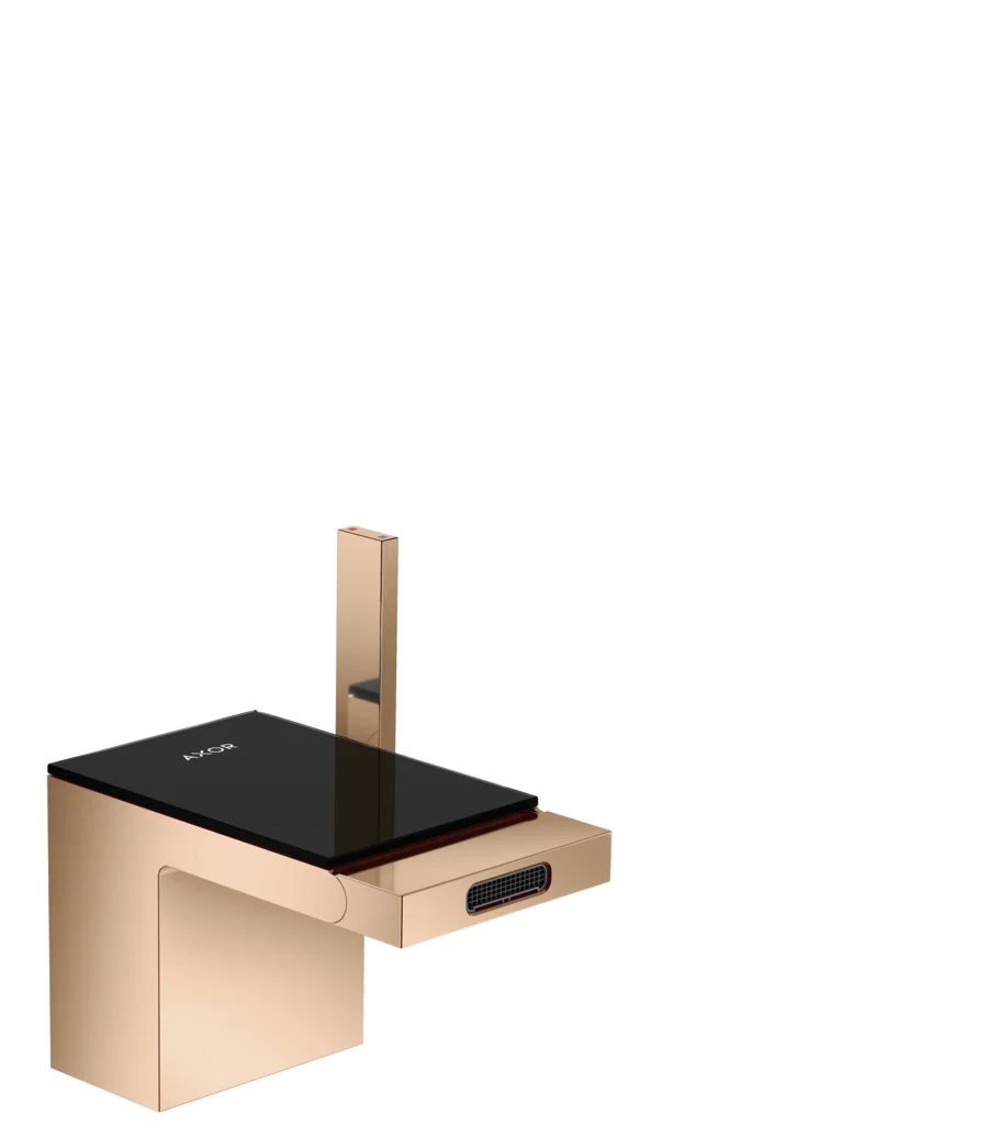 Hansgrohe AXOR MyEdition Platte 117 mm Glas schwarz abnehmbar Hansgrohe AXOR MyEdition Platte 117 mm Glas schwarz abnehmbar
