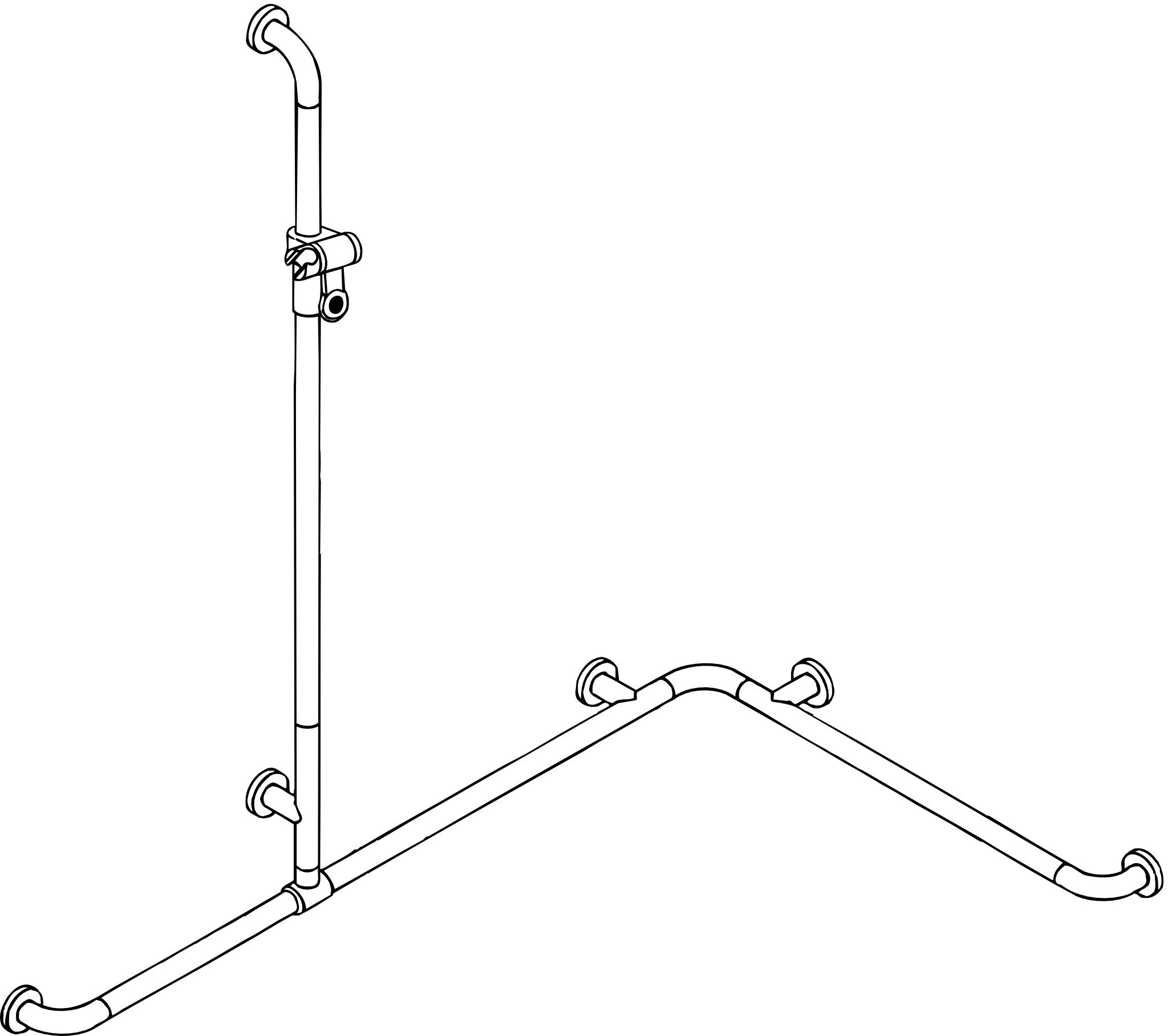 HEWI Haltegriff „Serie 801“ in / /