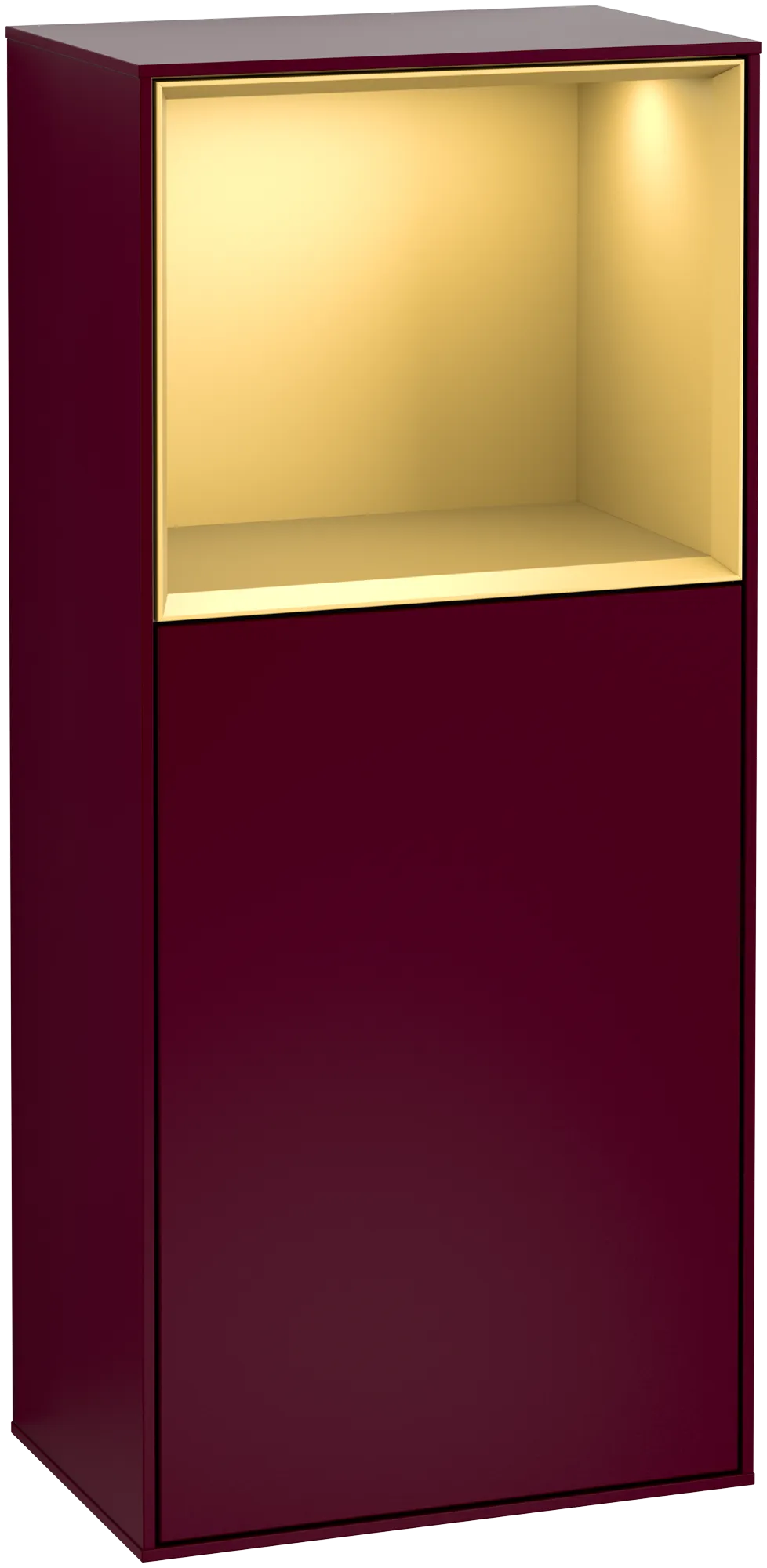 Villeroy & Boch Finion Seitenschrank F51 418x936x270mm mit LED-Beleuchtung
