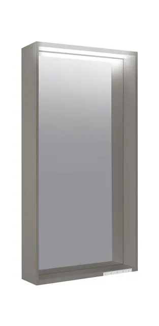 KEUCO Spiegel „X-Line“ in Inox, 460 × 850 mm KEUCO Spiegel „X-Line“ in Inox, 460 × 850 mm