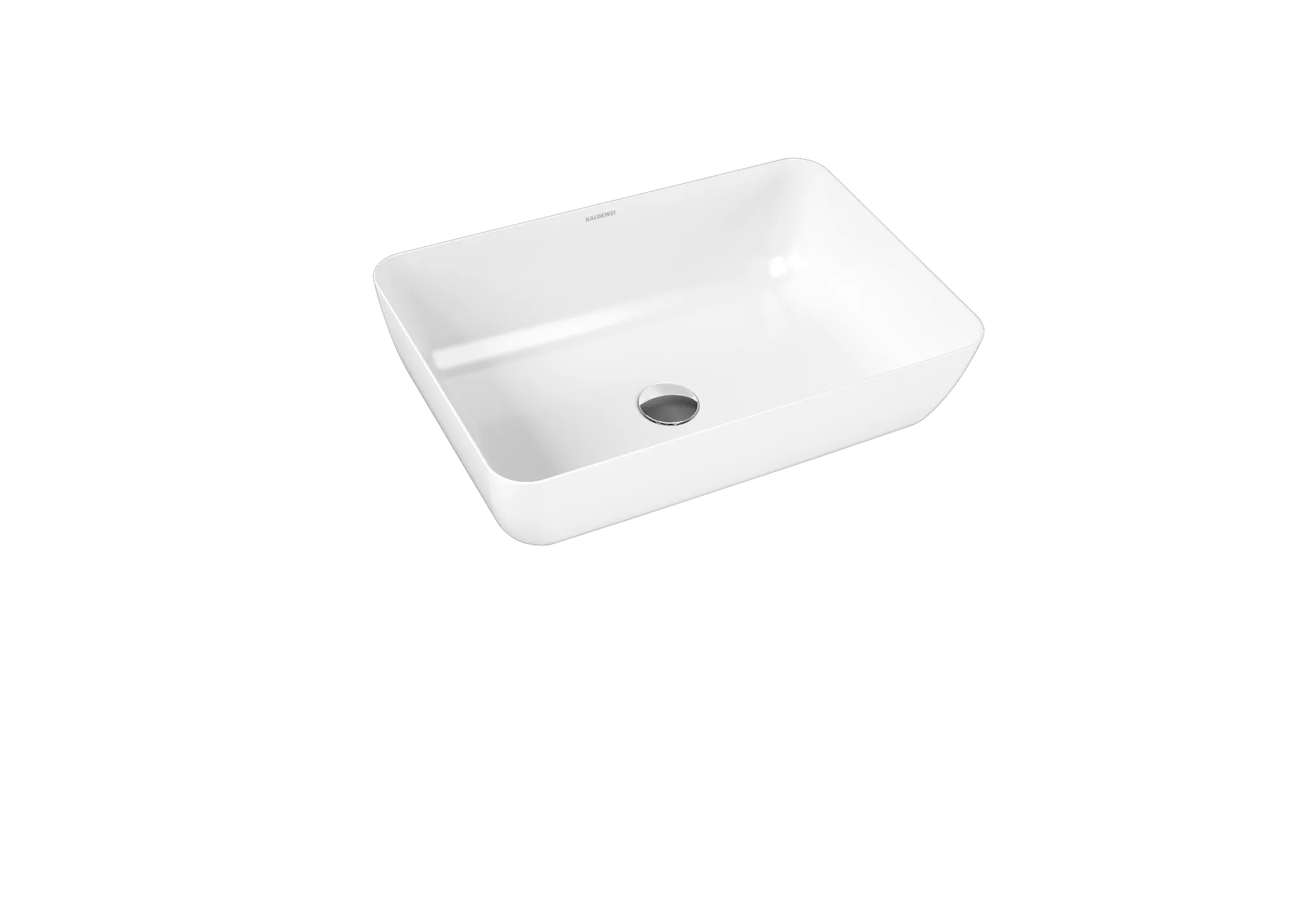 Waschtischschale „Cayono“ 52 × 35,5 cm in alpinweiß Waschtischschale „Cayono“ 52 × 35,5 cm in alpinweiß