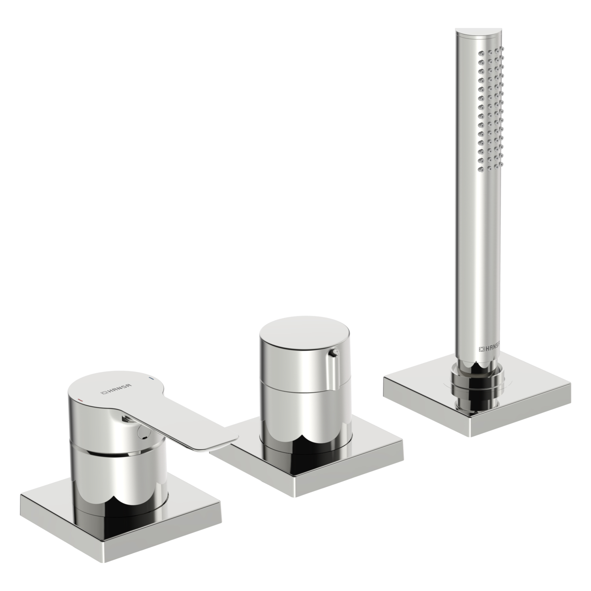 Einhebelmischer Fertigmontageset für Wanne/Brause LIGNA 0643 1-strahlig 75x75 mm Chrom Einhebelmischer Fertigmontageset für Wanne/Brause LIGNA 0643 1-strahlig 75x75 mm Chrom