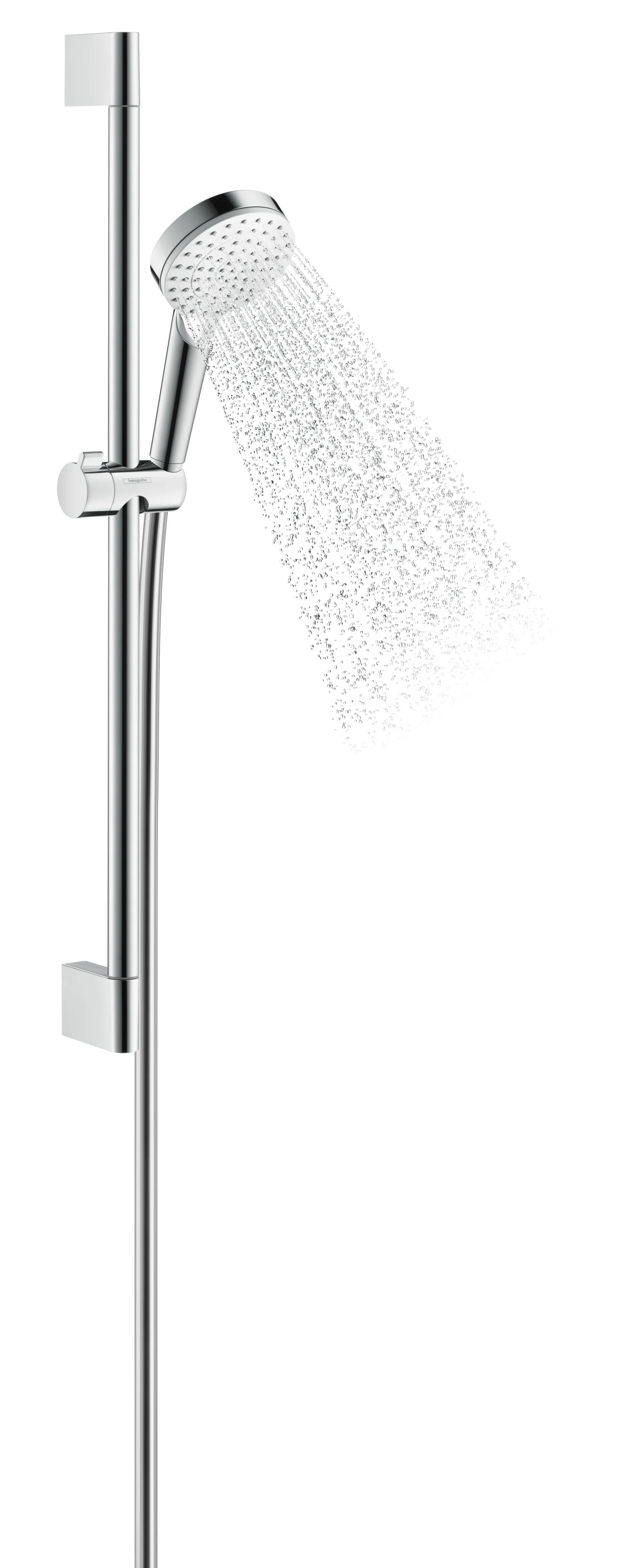 Hansgrohe Crometta Brausenset 1jet EcoSmart, 9 l/min, Unica 650 mm, weiß/chrom Hansgrohe Crometta Brausenset 1jet EcoSmart, 9 l/min, Unica 650 mm, weiß/chrom