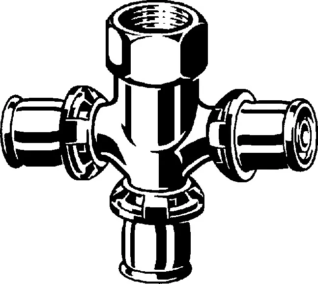 Viega „Sanfix P“ Verteiler 3-fach Viega „Sanfix P“ Verteiler 3-fach