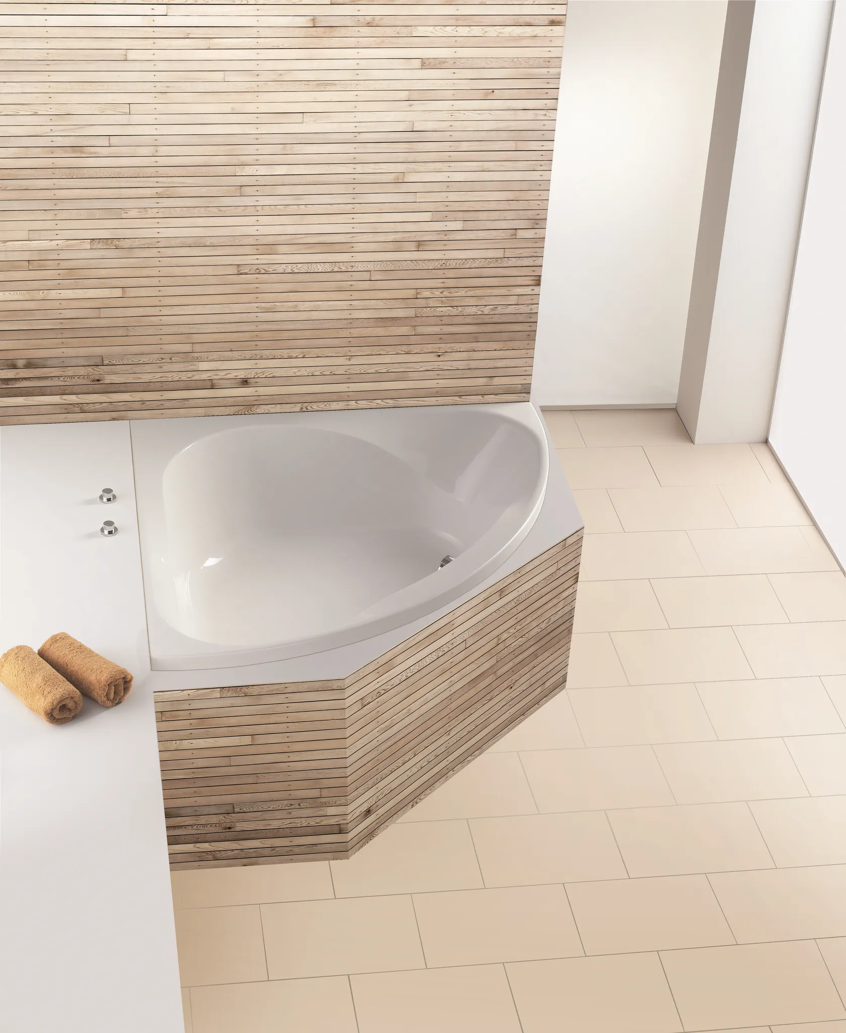 Hoesch Badewanne „Spectra“ eck 140 × 140 cm, ohne Schürze in Weiß Größe: 140 × 140 cm / Whirlsystem: ohne Whirlsystem Hoesch Badewanne „Spectra“ eck 140 × 140 cm, ohne Schürze in Weiß Größe: 140 × 140 cm / Whirlsystem: ohne Whirlsystem