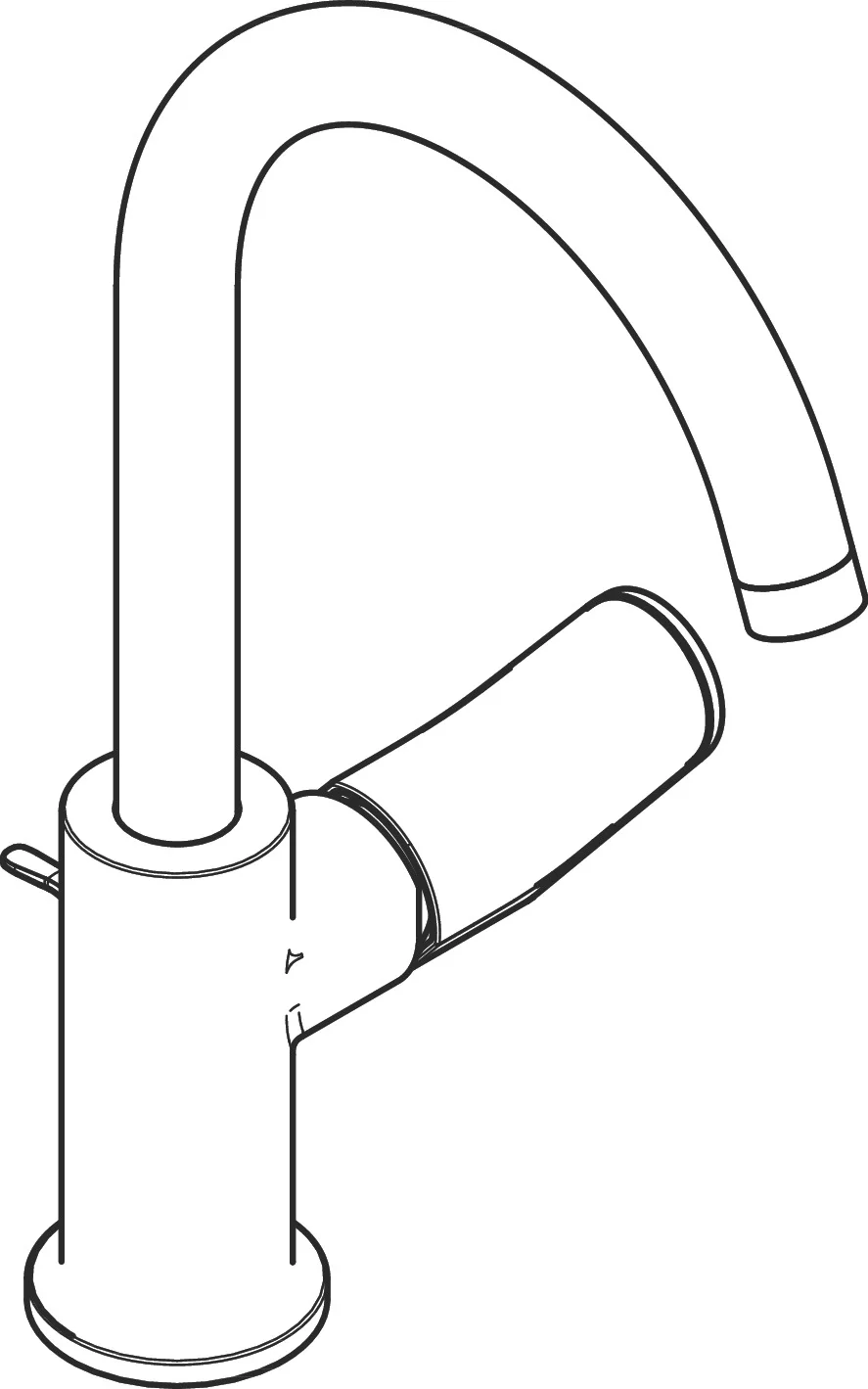 Hansgrohe Einhebel-Waschtischmischer Rebris S, Chrom, Ausladung 154 mm, Auslaufhöhe 222 mm, Schwenkbereich 120°, Normalstrahl, max. Durchfluss 5 l/min, Keramikmischsystem, einstellbare Temperaturbegrenzung, für Durchlauferhitzer geeignet Hansgrohe Einhebel-Waschtischmischer Rebris S, Chrom, Ausladung 154 mm, Auslaufhöhe 222 mm, Schwenkbereich 120°, Normalstrahl, max. Durchfluss 5 l/min, Keramikmischsystem, einstellbare Temperaturbegrenzung, für Durchlauferhitzer geeignet