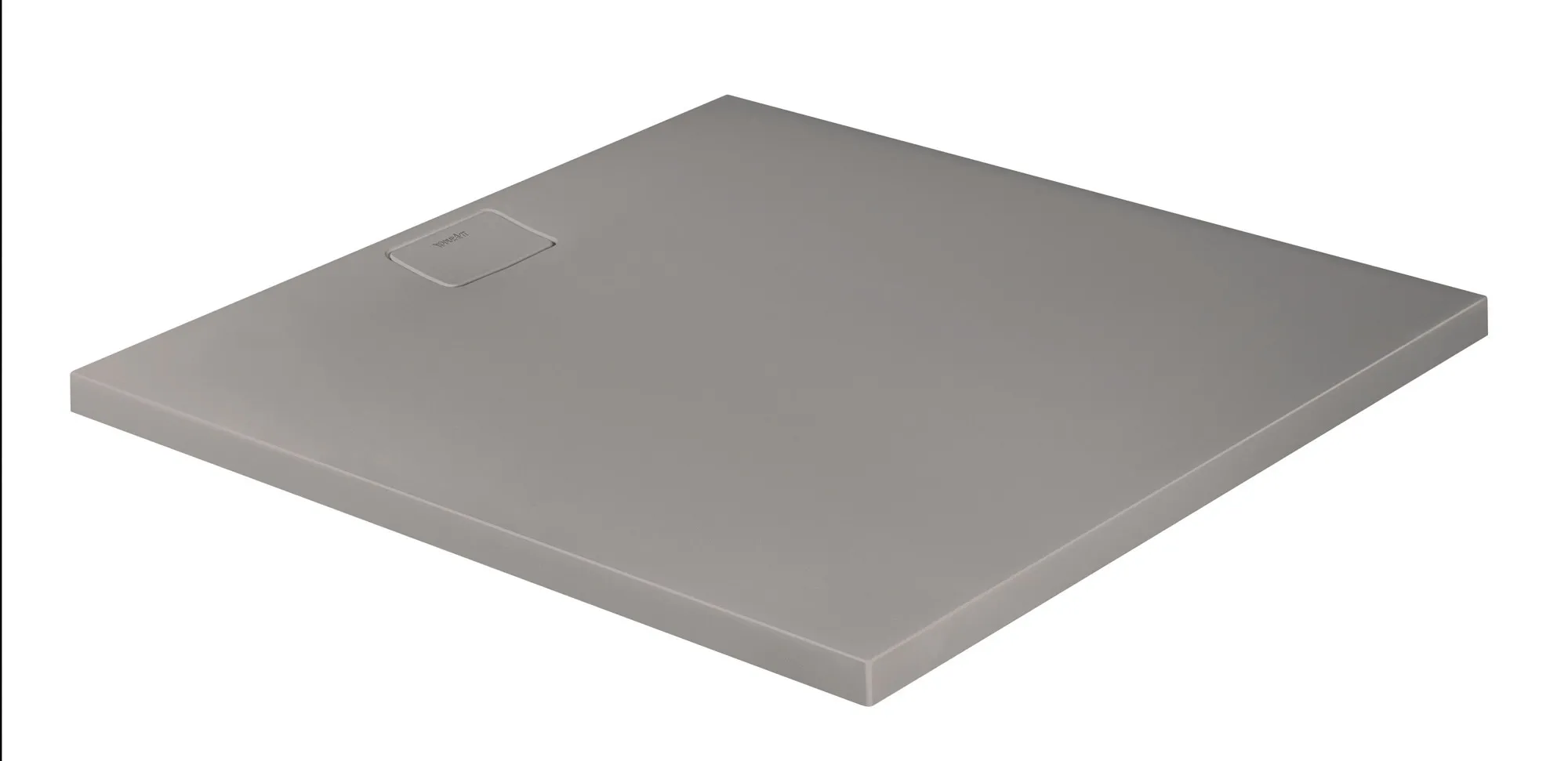 Duravit quadrat Duschwanne „Stonetto“ 120 × 120 cm in Beton Matt