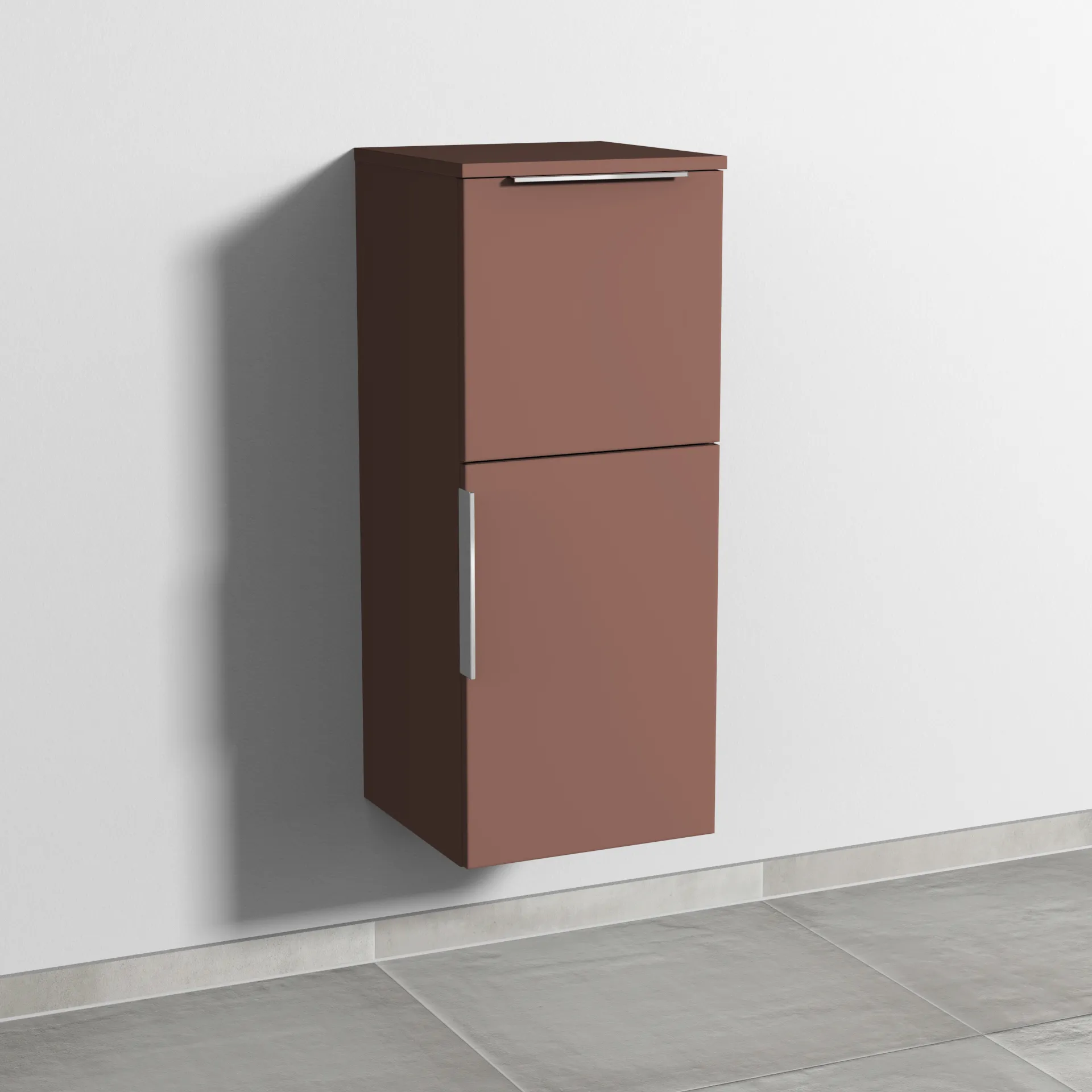 Sanipa Mittelschrank „3way“ 350 × 850 × 345 mm Anschlag rechts, in Wine-Red, Anschlag rechts