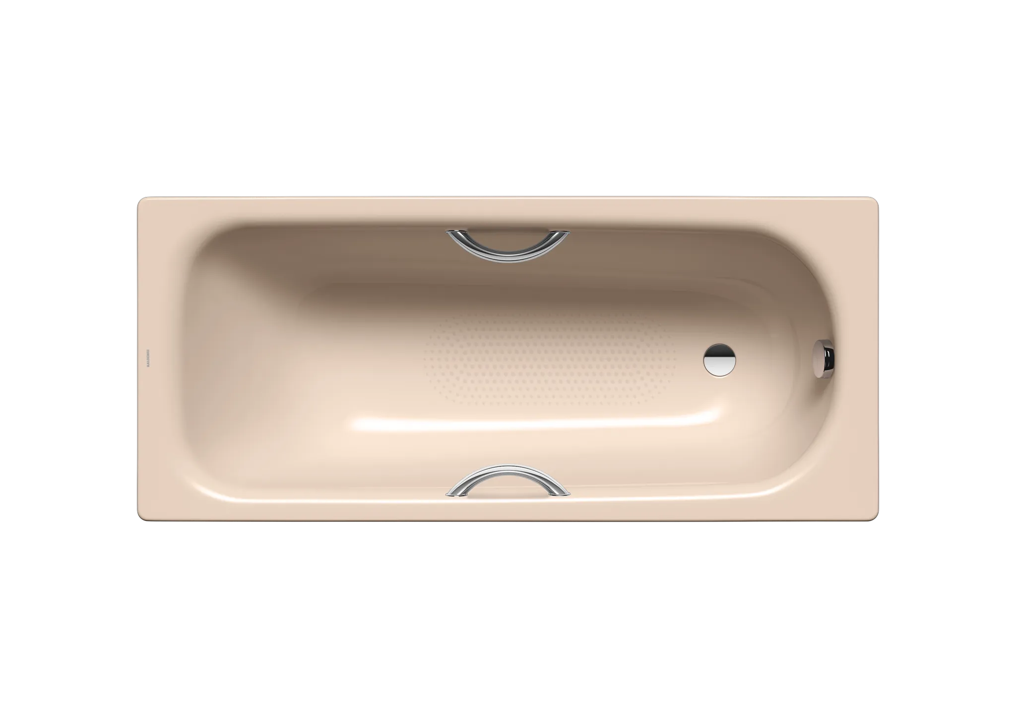 Kaldewei Badewanne „Saniform Plus“ Star rechteck 160 × 75 cm, mit Grifflochbohrungen in bahamabeige