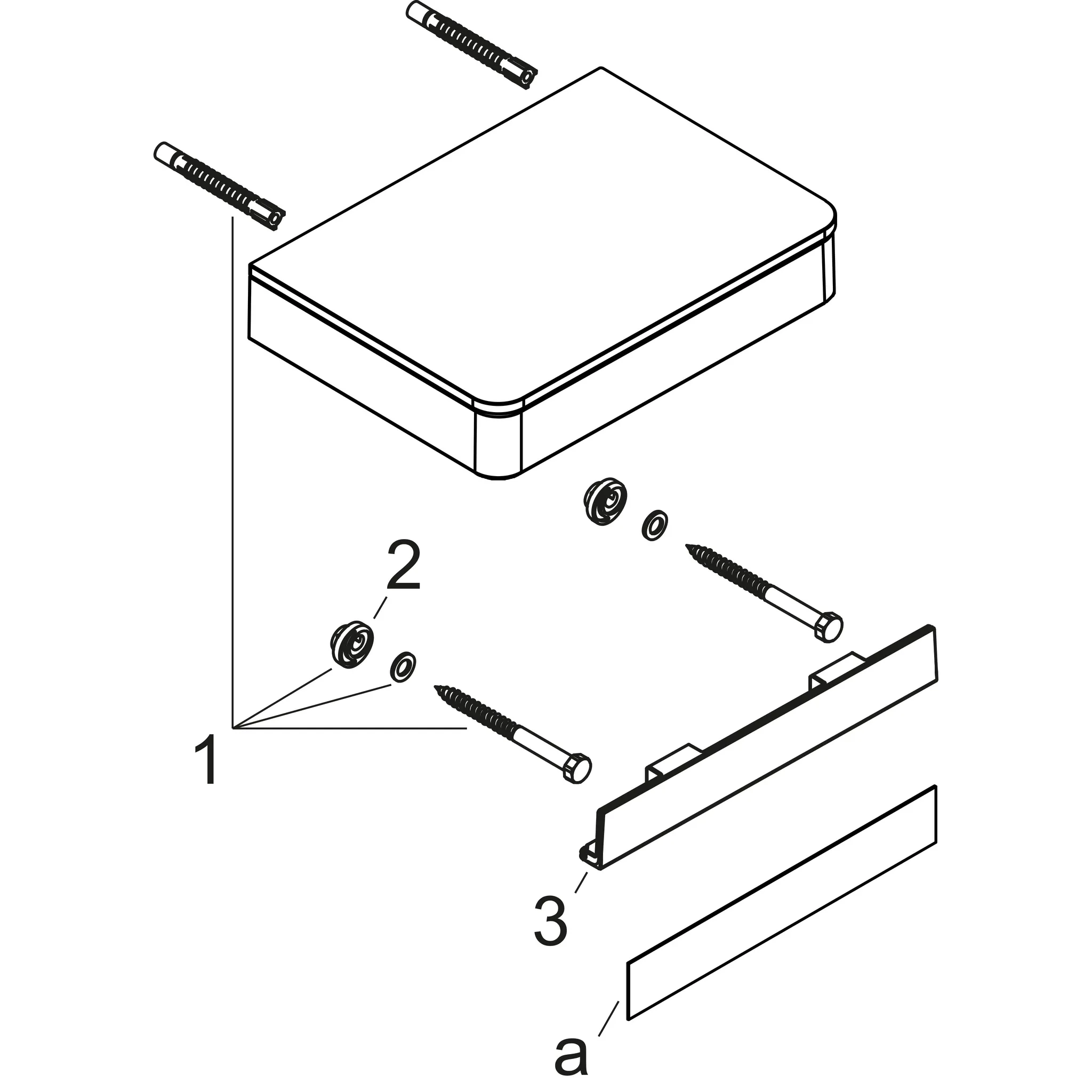 Ablage Axor Universal Accessories 150mm chrom Ablage Axor Universal Accessories 150mm chrom