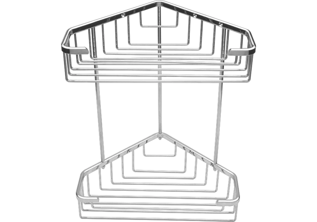 ASW Universalkorb chrom, dopp. Ecklösung 230x170mm