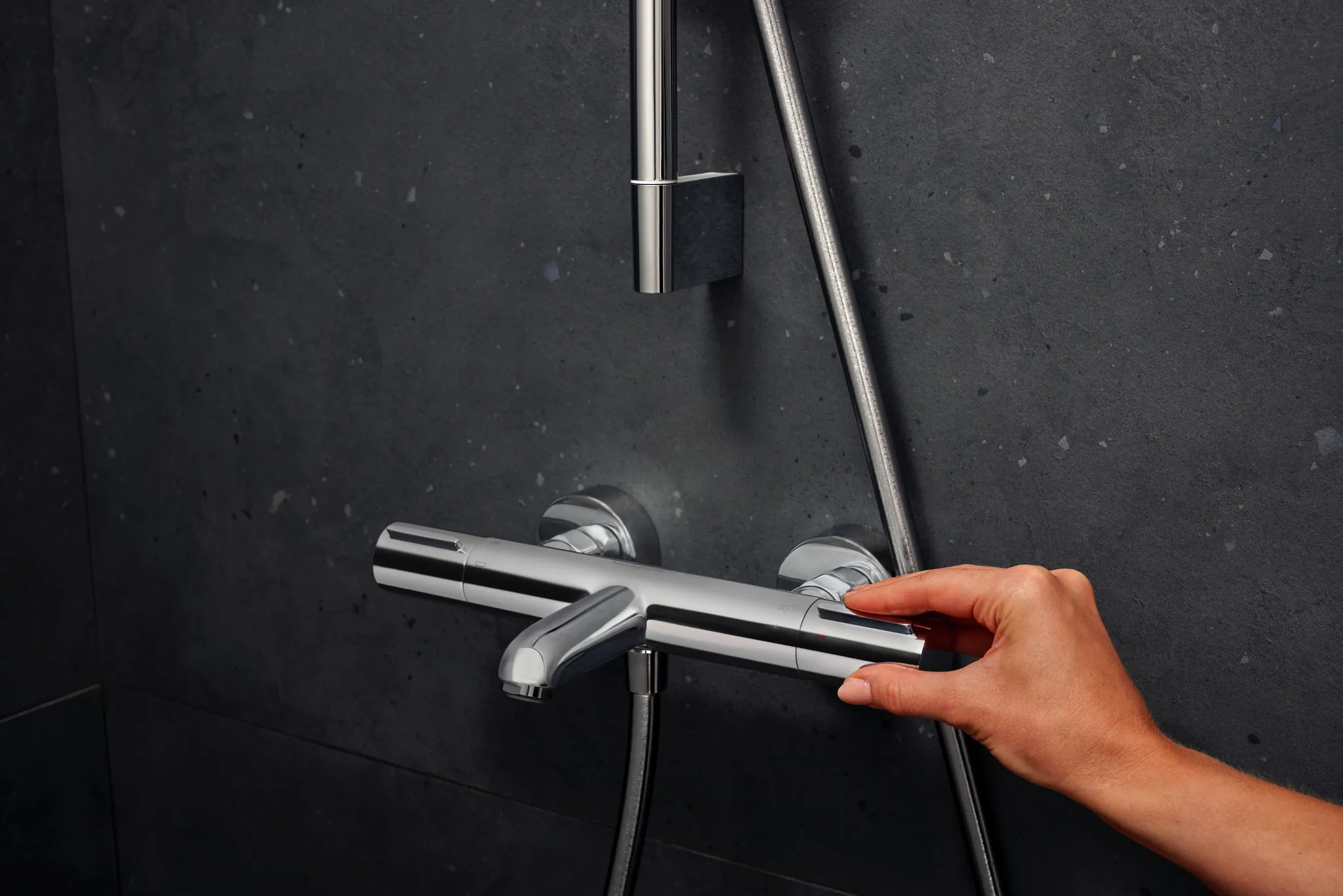 Ecostat Element Wannenthermostat Aufputz Chrom Ecostat Element Wannenthermostat Aufputz Chrom