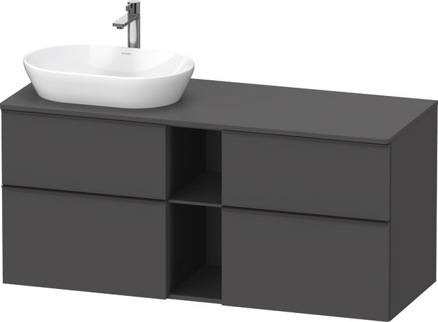 Duravit Waschtischunterschrank wandhängend „D-Neo“ 140 × 66,4 × 55 cm