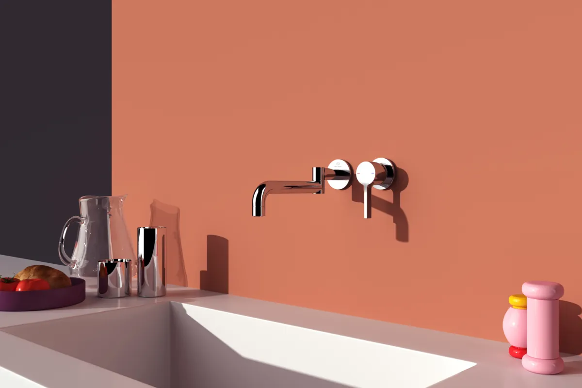 Ideal Standard Wand-Küchenarmatur Gusto Ausladung 246mm Chrom Ideal Standard Wand-Küchenarmatur Gusto Ausladung 246mm Chrom