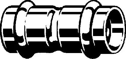 „Prestabo“ Fitting mit 2 Anschlüssen unlegiert, verzinkt 22 mm VdS-Zulassung „Prestabo“ Fitting mit 2 Anschlüssen unlegiert, verzinkt 22 mm VdS-Zulassung