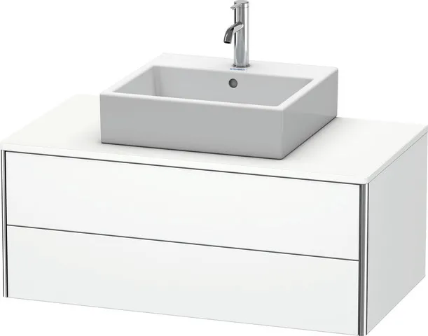 Duravit Waschtischunterschrank wandhängend „XSquare“ 100 × 40 × 54,8 cm Weiß Matt