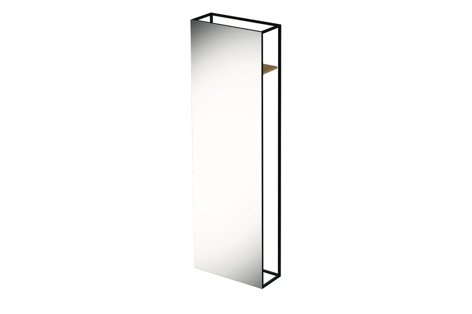 Bette Standspiegel „BetteLux Shape“ 60 × 190 cm in Schwarz (matt) Bette Standspiegel „BetteLux Shape“ 60 × 190 cm in Schwarz (matt)