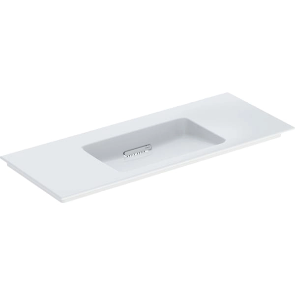 Schrankwaschtisch „One“ mit horizontalem Ablauf 120 × 48 cm mit KeraTect® Schrankwaschtisch „One“ mit horizontalem Ablauf 120 × 48 cm mit KeraTect®