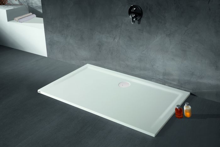 Duschwanne „Muna S“ Quadrat 120 × 120 cm in Weiß