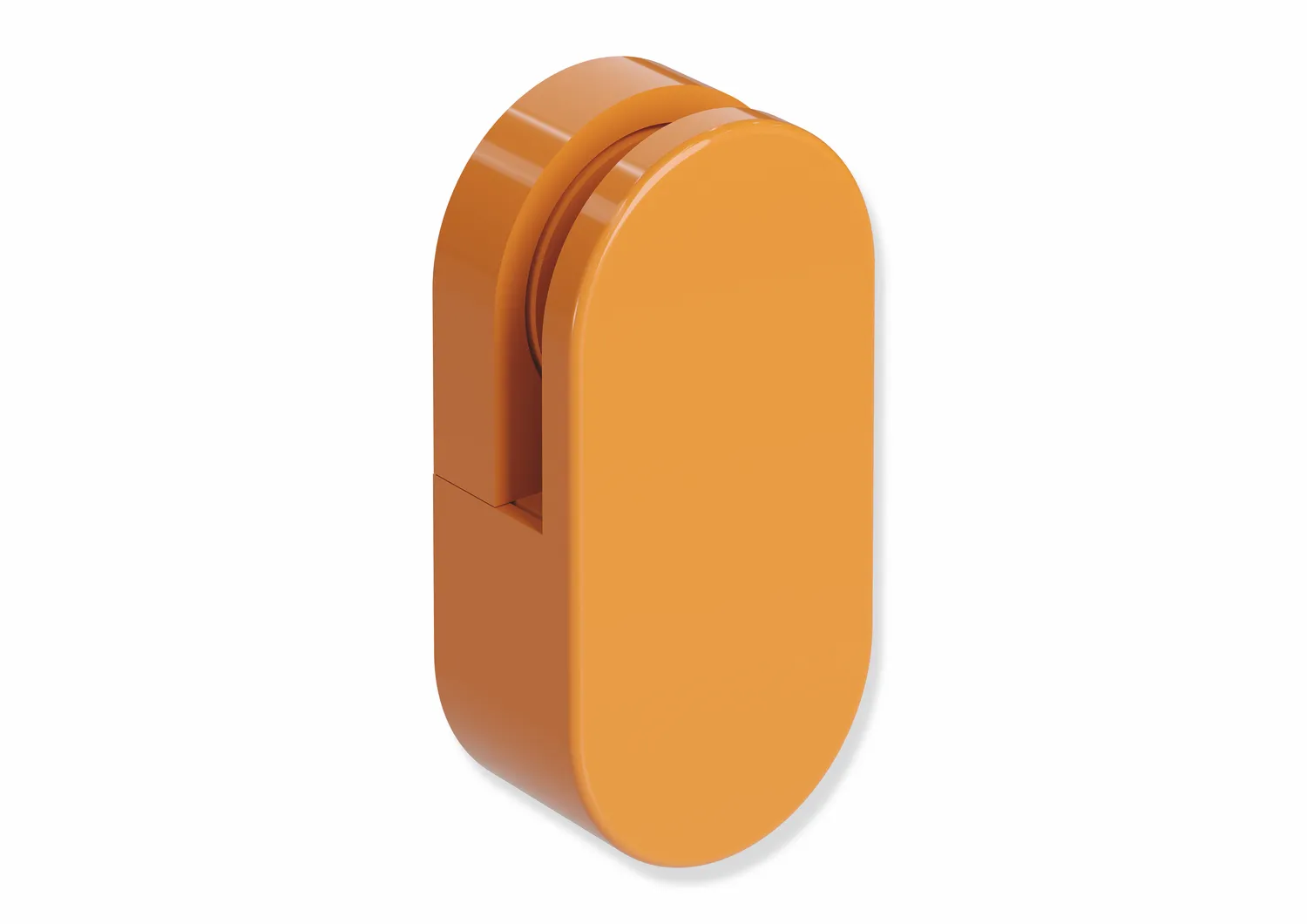 HEWI Spiegelhalter „Serie 477“ 3 × 6 cm in Orange HEWI Spiegelhalter „Serie 477“ 3 × 6 cm in Orange