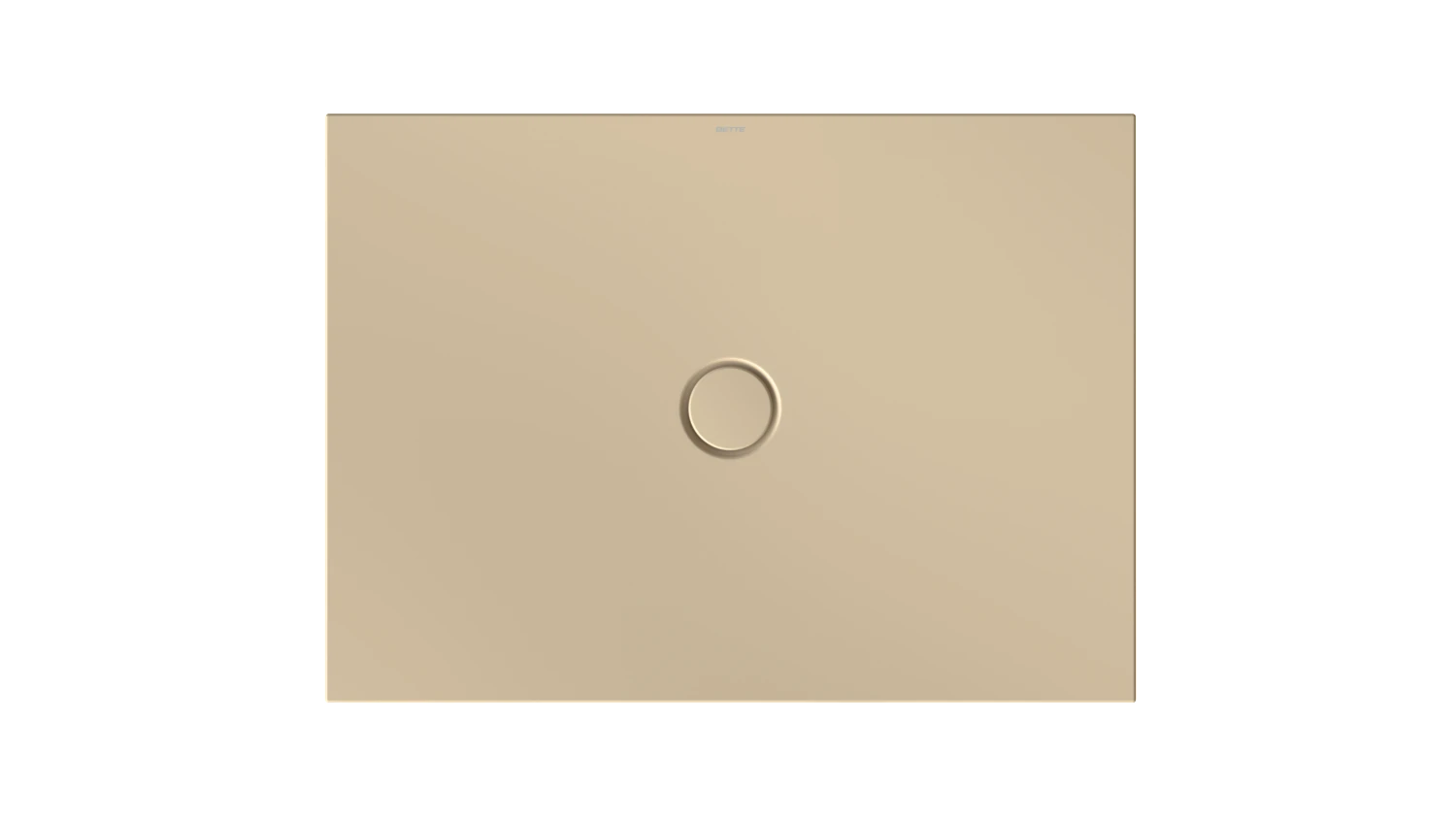 Bette rechteck Duschwanne „BetteFloor“ 1100 × 800 mm mit BetteAntirutsch Pro, ohne Oberflächenveredelung, ohne Wannenträger, in Bahamabeige