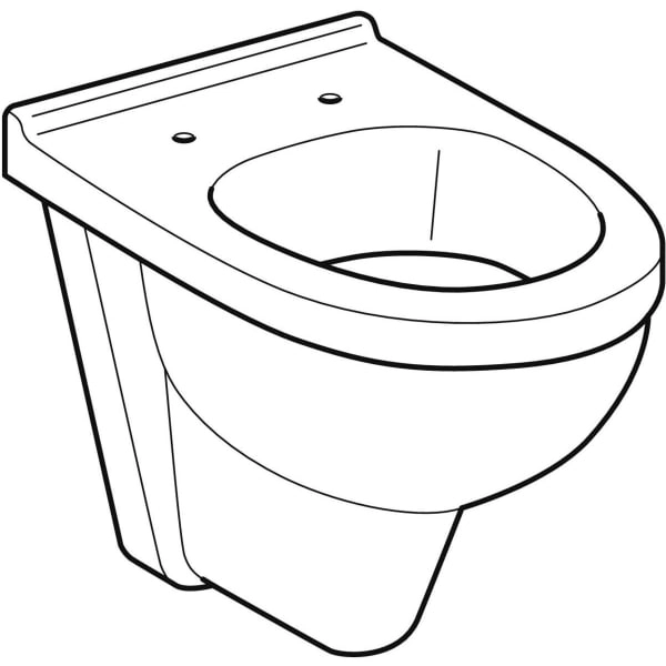 Wand-Tiefspül-WC „Plus4“ in weiß alpin Wand-Tiefspül-WC „Plus4“ in weiß alpin