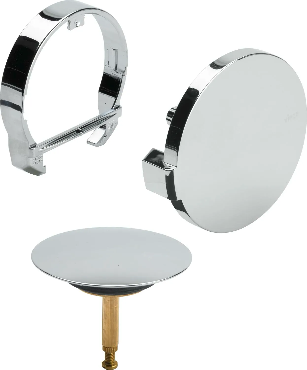 Mauersberger Zubehör Badewannen Ablaufgarnituren BW Ausstattungsset für Multiplex MT5 Oberfläche: edelstahl gebürstet