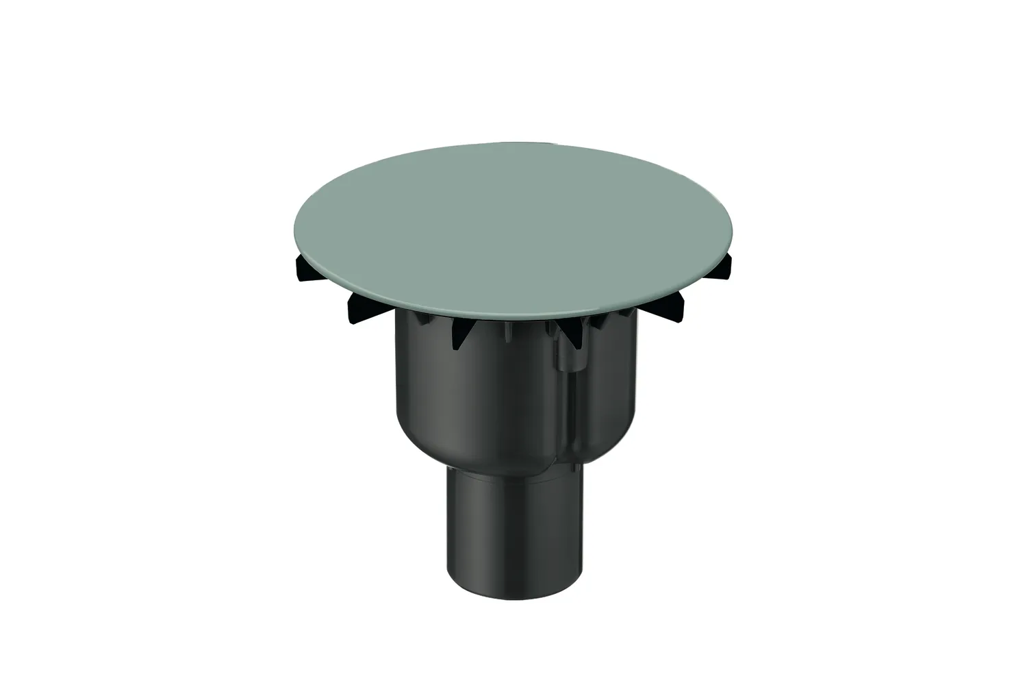 Bette Ablaufgarnitur für Duschwannen „BetteAir Down“ Modell B599 150 mm in Salvia