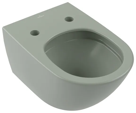 WC „Antao“ 37 × 35,5 × 56 cm in Morning Green mit CeramicPlus, ohne Spülrand