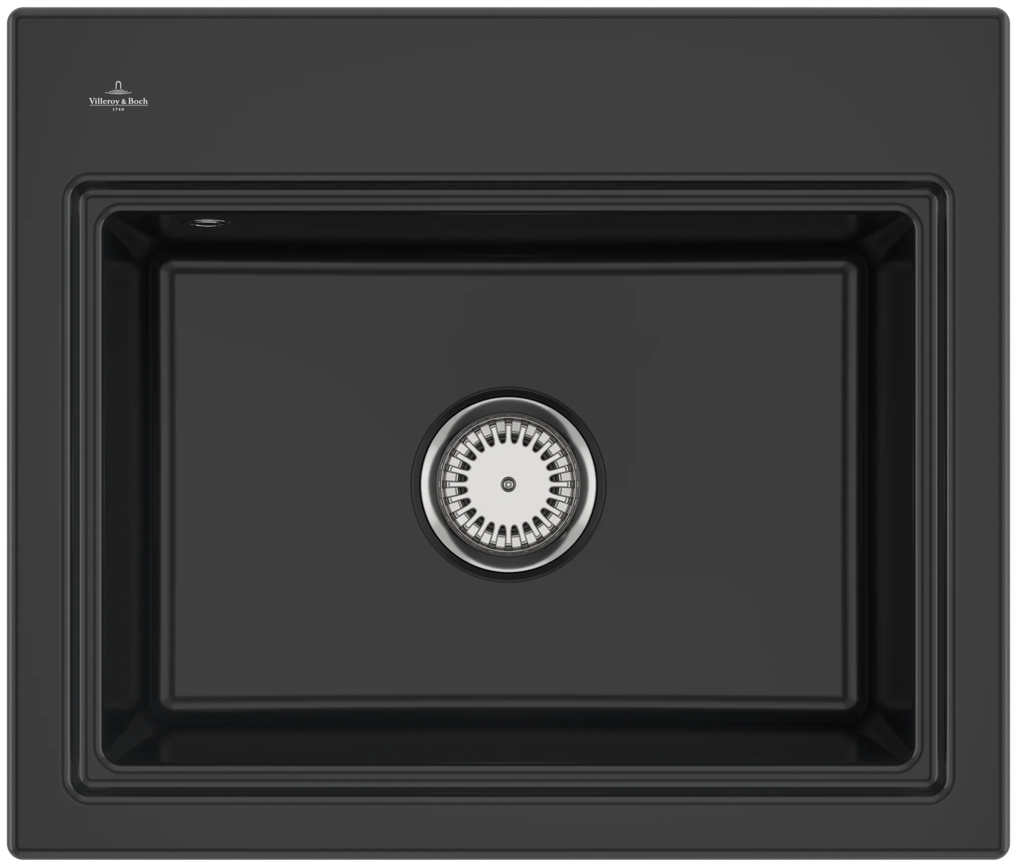 Villeroy & Boch Subway Style 60 S Einbauspüle Pure Black Villeroy & Boch Subway Style 60 S Einbauspüle Pure Black